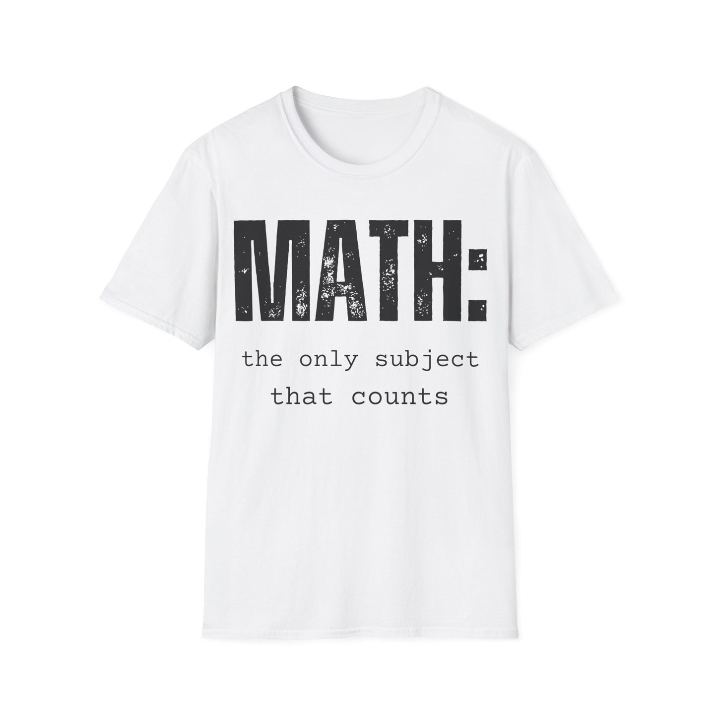 Math The Only Subject That Counts