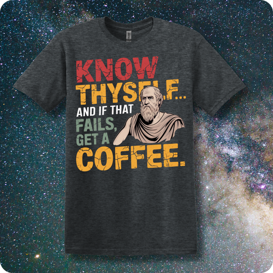 Socrates Know Thyself and If That Fails Get a Coffee