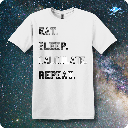 Eat. Sleep. Calculate. Repeat.