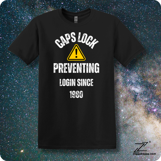 CAPS LOCK Preventing Login Since 1980